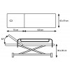 Brancard de transfert hydraulique