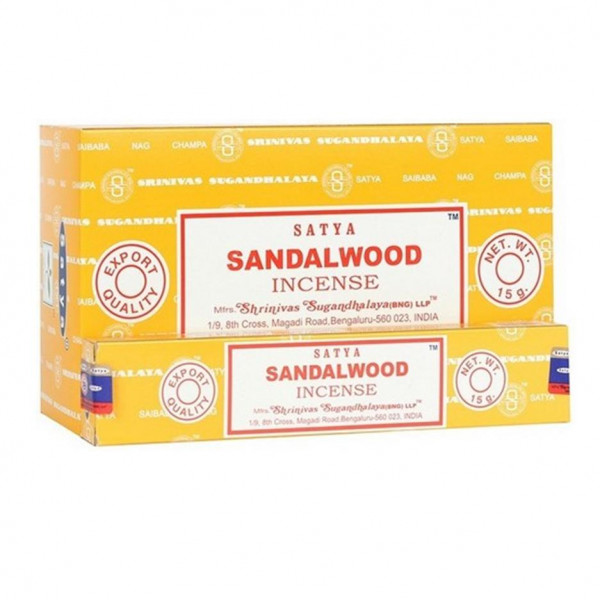 Encens Satya - 15g Satya - Bois de Santal