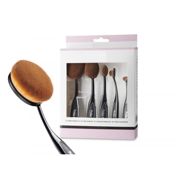 Kit 5 pinceaux de maquillage