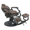 Fauteuil Barbier Clint Brun