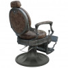 Fauteuil Barbier Clint Brun