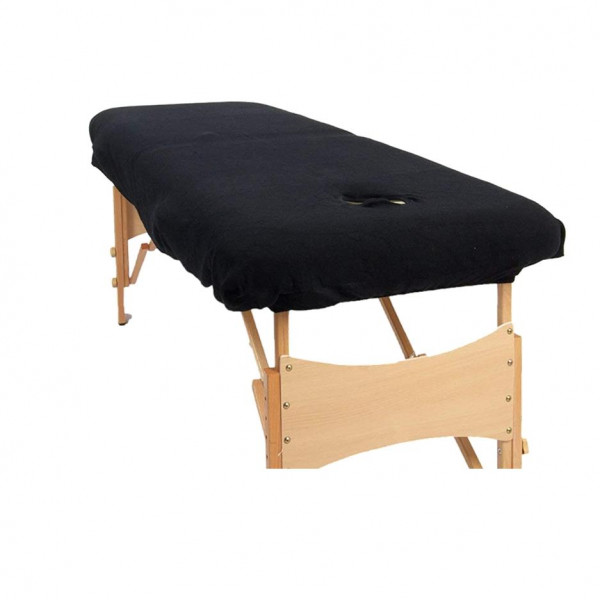 Housse éponge Noire pour tables portables