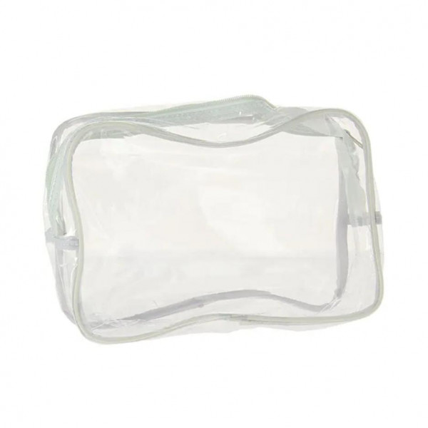 Trousse transparente Blanche