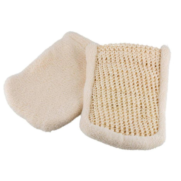 Gant exfoliant Sisal et coton