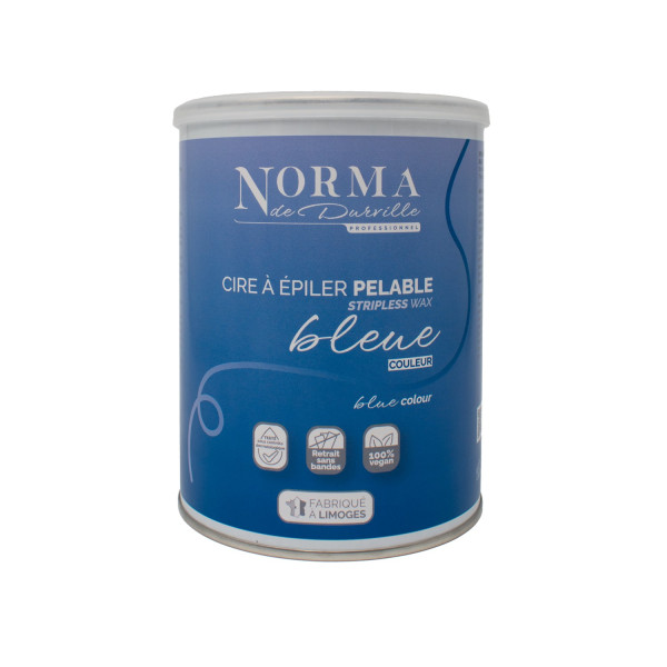 Cire à épiler pelable Bleue en pot