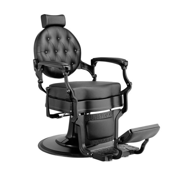 Fauteuil barbier Buzz Black noir