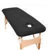 Housse éponge XXL Noire pour tables de massage