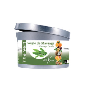 Bougies de massage 190 ml Thé vert