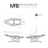 Fauteuil de soins Sadira 3 Moteurs