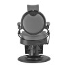 Fauteuil de barbier Buzz Black Grey