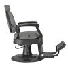 Fauteuil de barbier Buzz Black Grey