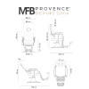 Fauteuil de barbier Check Gy