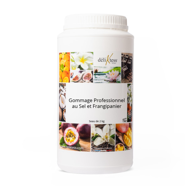 Gommage au sel et Frangipanier 2Kg