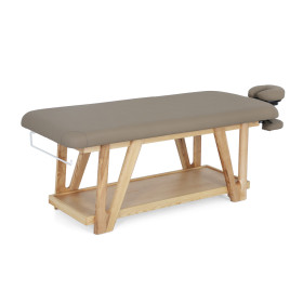 Table de massage fixe Roots Marron
