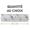 Drap 50 cm Qualite Luxe gauffre colle