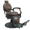 Fauteuil Barbier Clint Brun