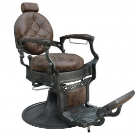 Fauteuil Barbier Clint Brun