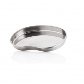 Plateau inox forme incurvée
