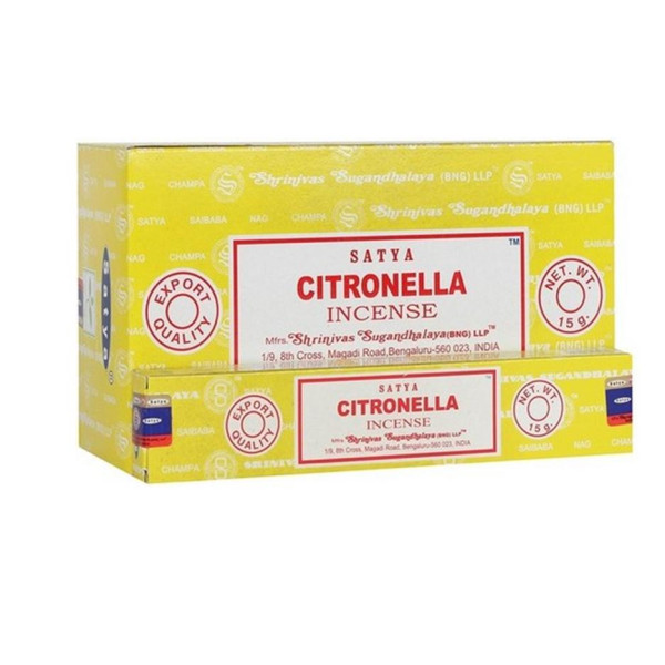 Encens Satya - 15g Satya - Citronnelle