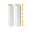 Drap d'examen 50 cm ouate lisse lot de 2