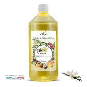 Huile végétale à la Vanille 1 litre