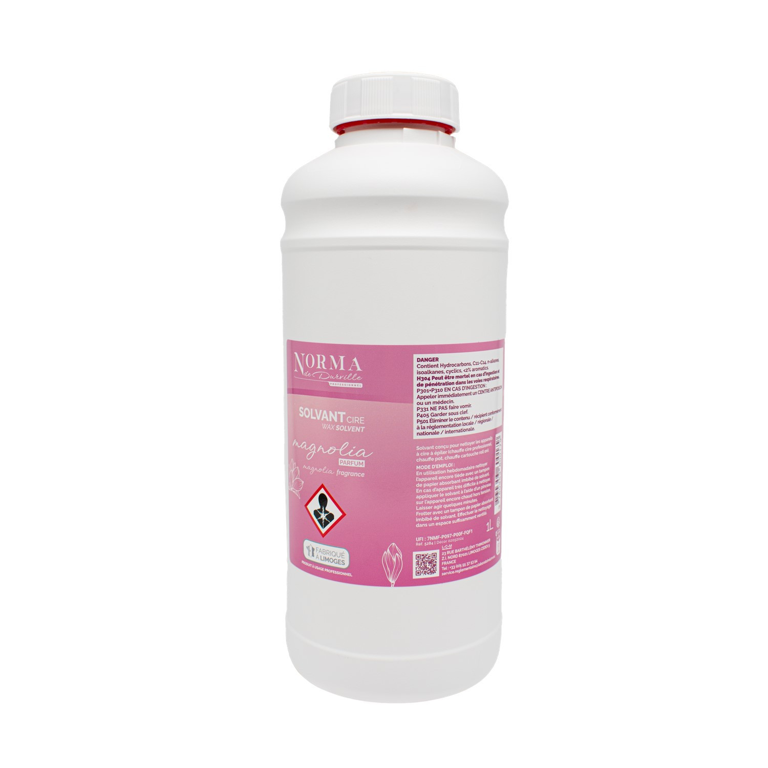 Solvant Cire au Magnolia 1 L  Nettoyant professionnel pour appareils  cire