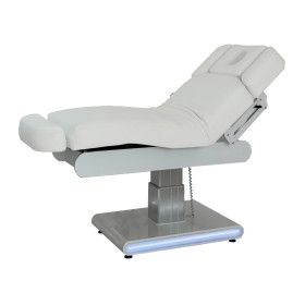Table de massage électrique Leus Blanche 3 moteurs