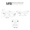 Table de massage électrique Phen 4 moteurs