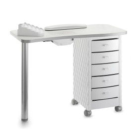 Table manucure Decor avec aspirateur