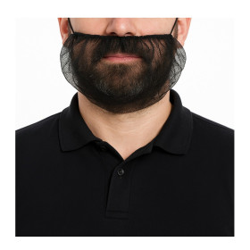 Cache Barbe noir par 100