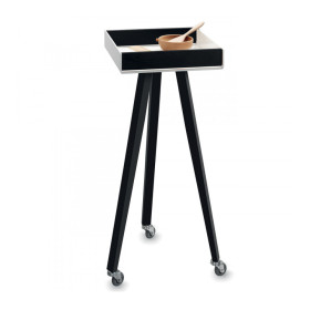 Guéridon Jolly Bond bois noir