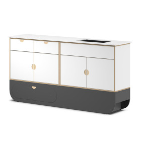 Meuble de rangement Ikon Hygiene L Gris