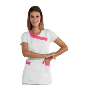 Tablier pour femme Malibu Noir et Fuchsia