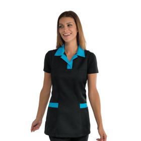 Tablier pour femme Trinidad Noir et Rouge