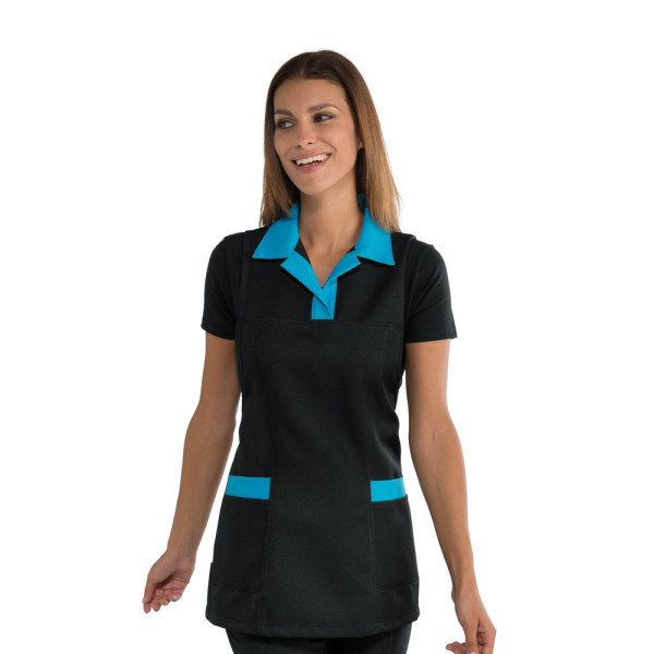 Tablier pour femme Trinidad Noir et Rouge