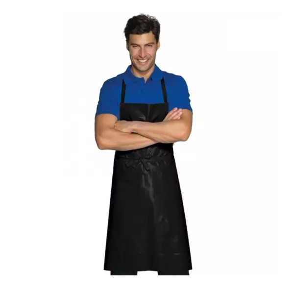 Tablier Imperméable Ciré Noir Long – Protection Professionnelle