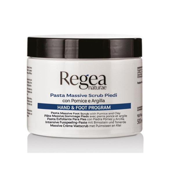 Pâte massive gommage pieds avec pierre ponce et argile 500ml