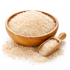 Sel de Bain Himalaya Blanc 3-5 mm 1 kg &ndash; Cristaux Naturels pour le Bain