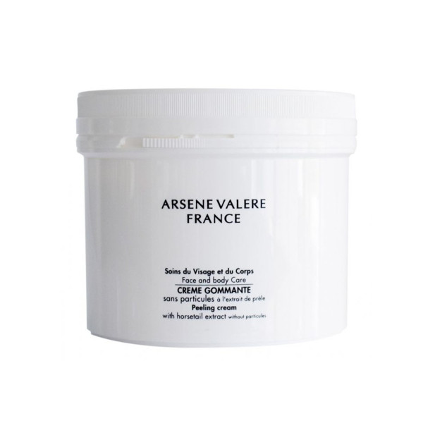 Crème Gommante à la Prêle Sans Particules 400 g – Soin Exfoliant Visage Purifiant