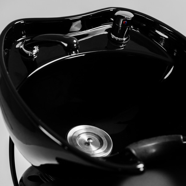 Bac à shampoing Medi Noir