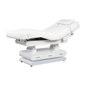 Table de massage électrique Post Blanche