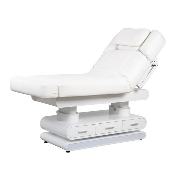 Table de massage électrique Post Blanche
