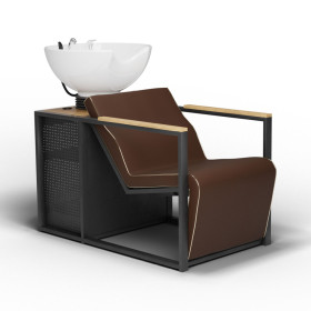 Bac &agrave; shampoing Basil BR Noir