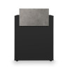 Meuble de caisse Dylan Black Concrete