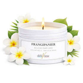 Bougies d'ambiance Frangipanier 90g