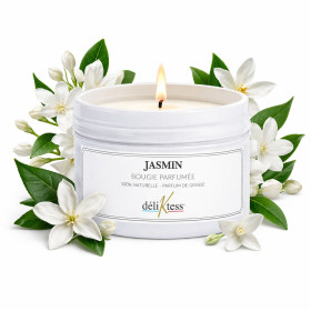 Bougies d'ambiance jasmin 90g