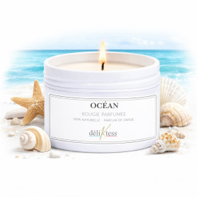 Bougies d'ambiance Océan 90g