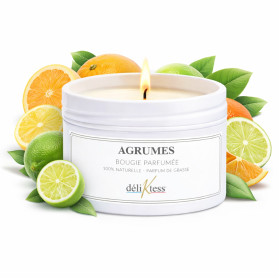 Bougies d'ambiance Agrumes 90g