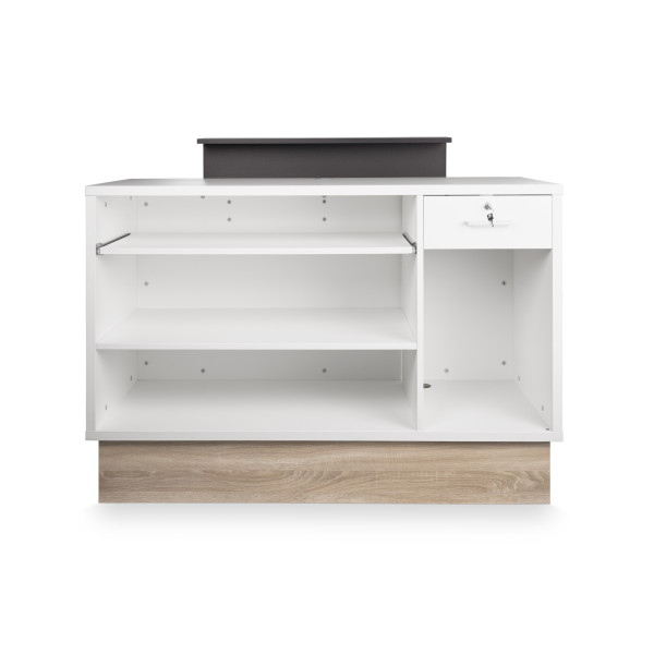 Meuble de caisse Thierry White Concrete