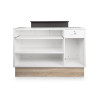 Meuble de caisse Thierry White Concrete